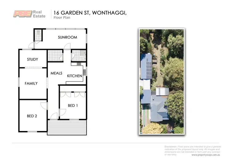 Floorplan of Homely house listing, 16 Garden Street, Wonthaggi VIC 3995
