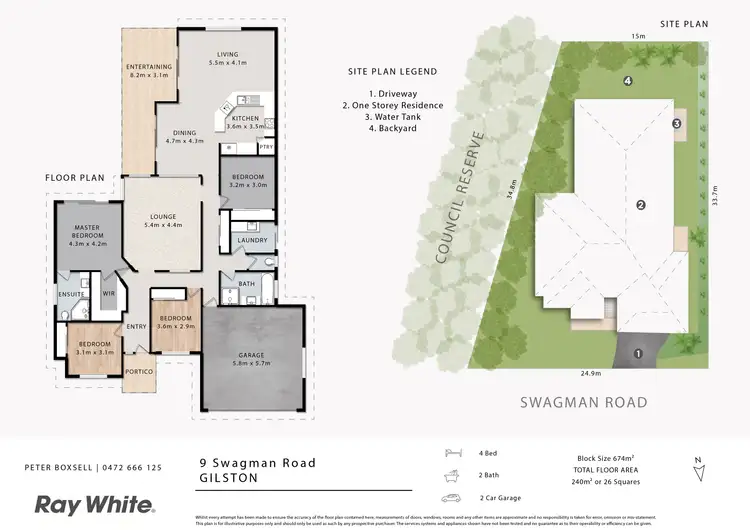 Floorplan of Homely house listing, 9 Swagman Road, Gilston QLD 4211
