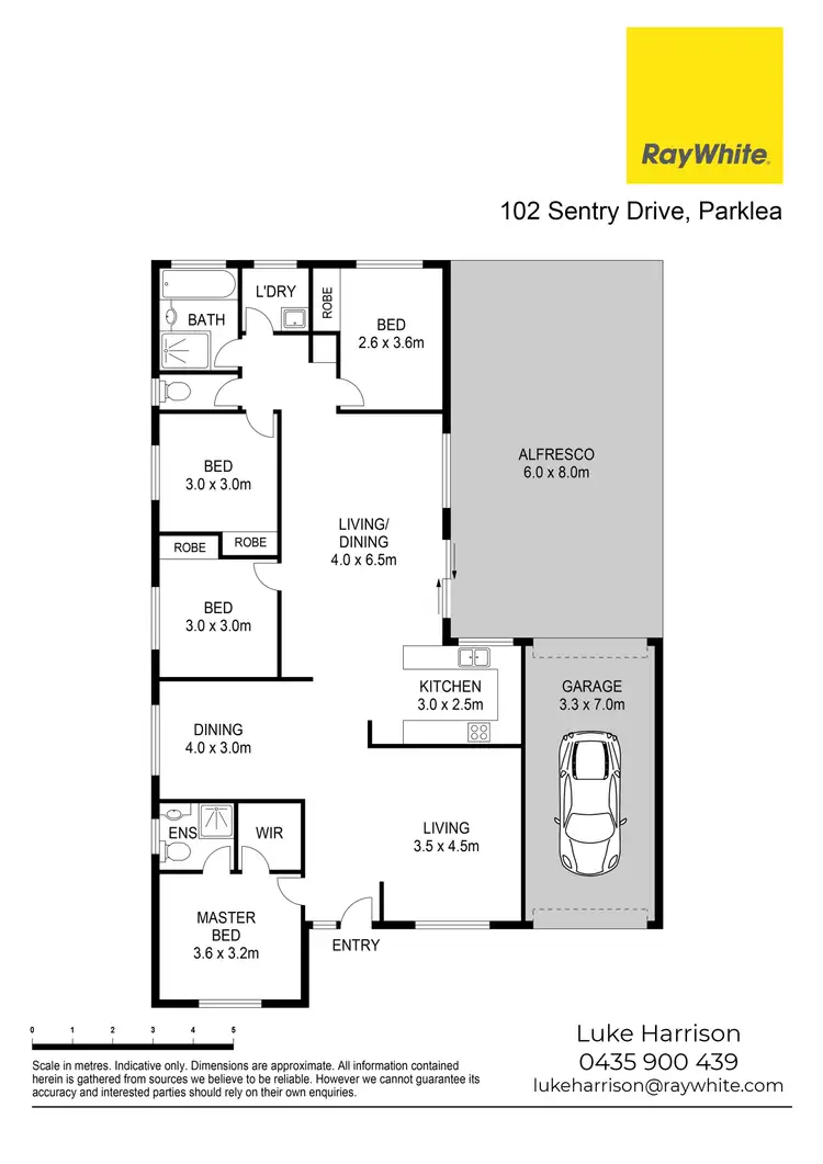 Floorplan of Homely house listing, 102 Sentry Drive, Parklea NSW 2768