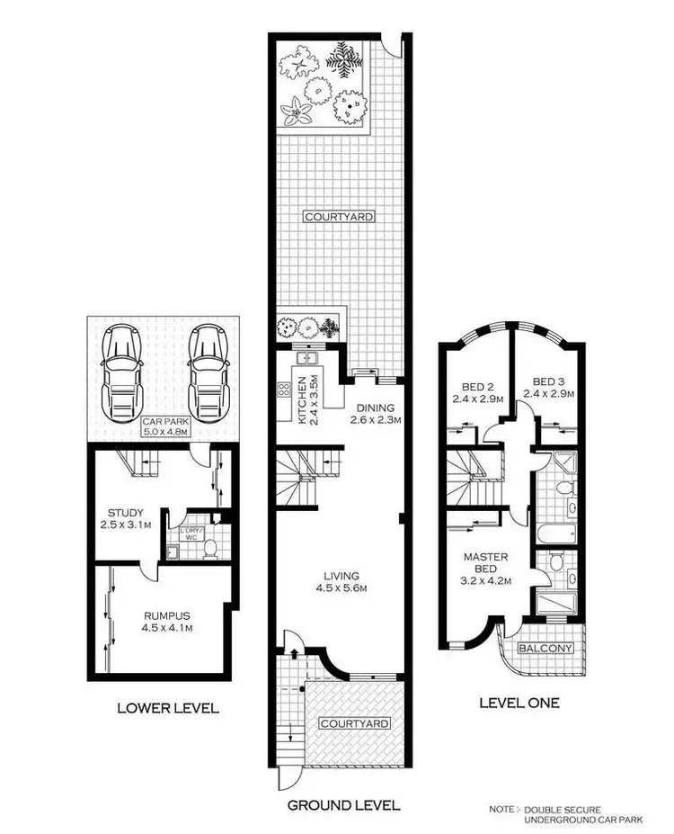 Floorplan of Homely house listing, 34/2 Victoria Street, Botany NSW 2019