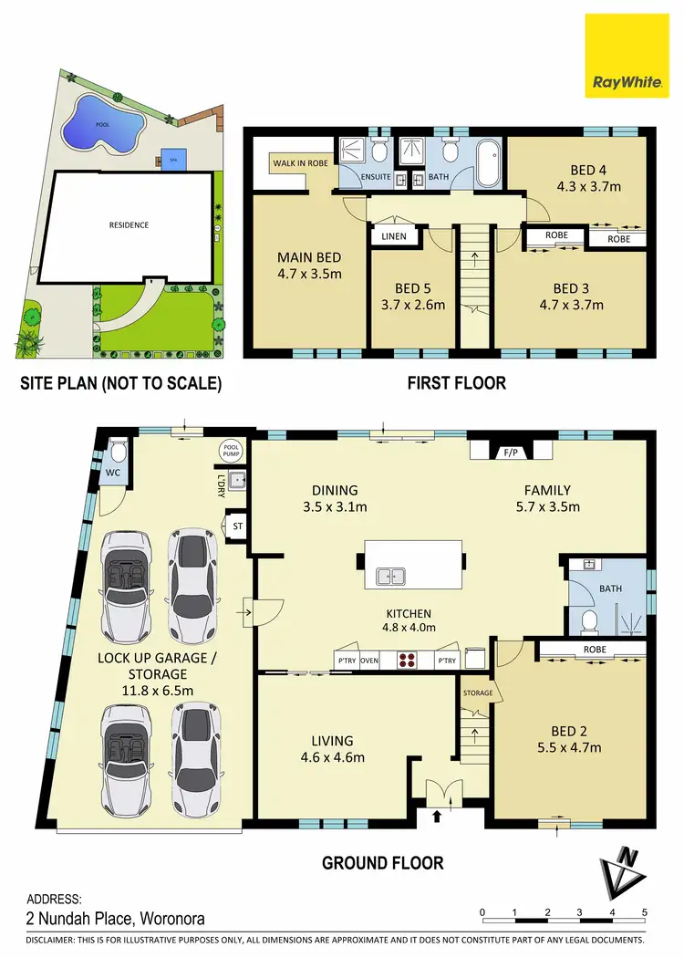 Floorplan of Homely house listing, 2 Nundah Place, Woronora NSW 2232