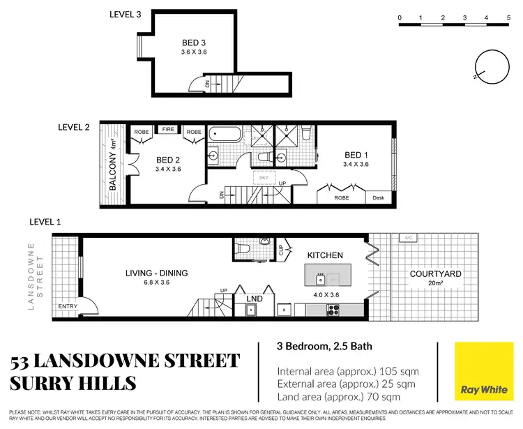Floorplan of Homely house listing, 53 Lansdowne Street, Surry Hills NSW 2010