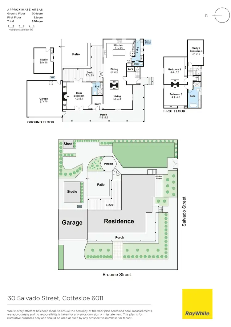 Floorplan of Homely house listing, 30 Salvado Street, Cottesloe WA 6011