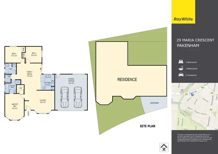 Floorplan of Homely house listing, 29 Maria Crescent, Pakenham VIC 3810