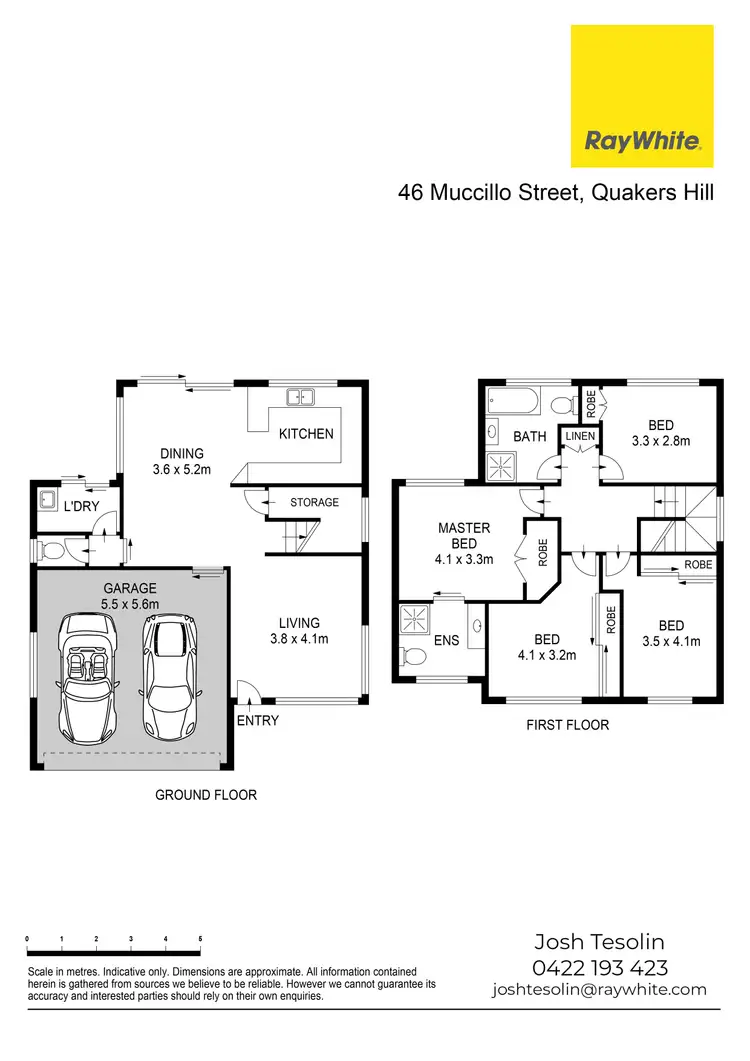 Floorplan of Homely house listing, 46 Muccillo Street, Quakers Hill NSW 2763