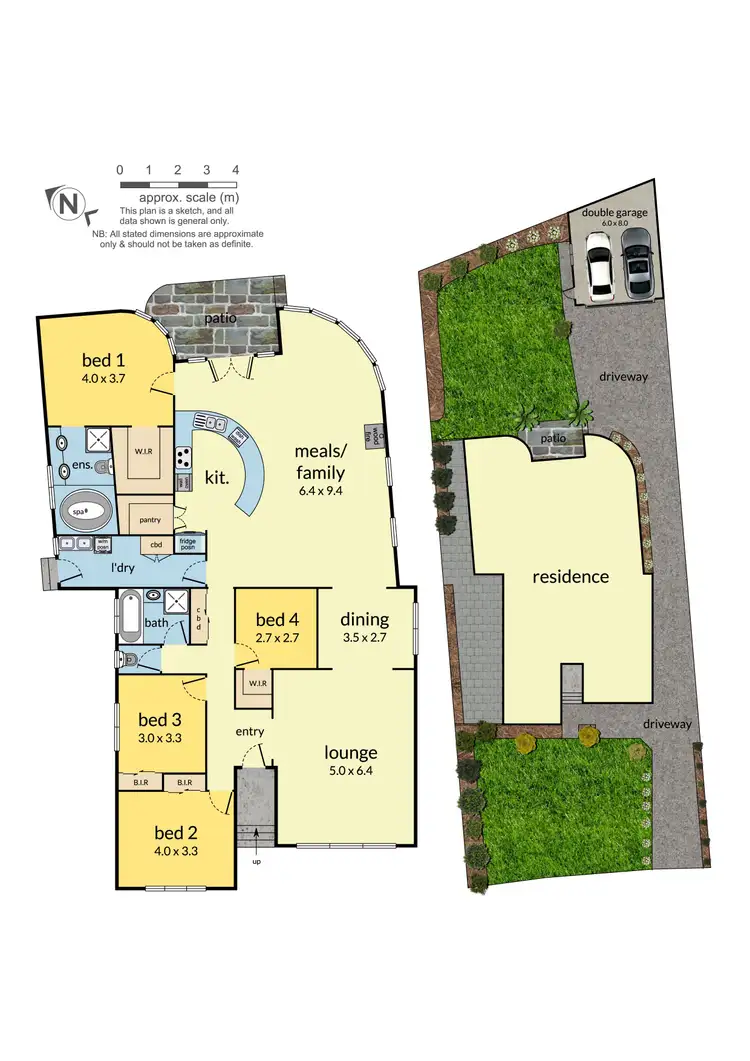 Floorplan of Homely house listing, 109 Tiverton Drive, Mulgrave VIC 3170