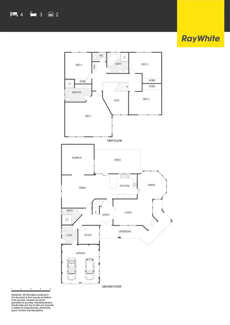 Floorplan of Homely house listing, 6 Everard Street, Palmerston ACT 2913