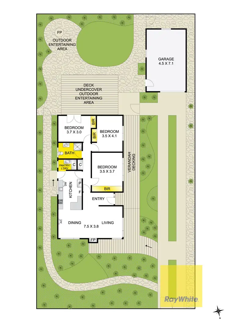 Floorplan of Homely house listing, 15 Park Street, Belmont VIC 3216