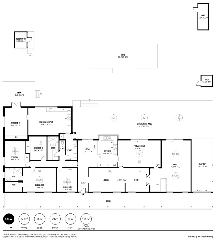 Floorplan of Homely house listing, 11 Jordan Drive, One Tree Hill SA 5114