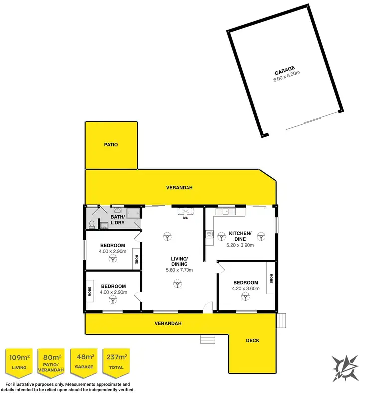 Floorplan of Homely house listing, 8 Saratoga Drive, Goolwa North SA 5214