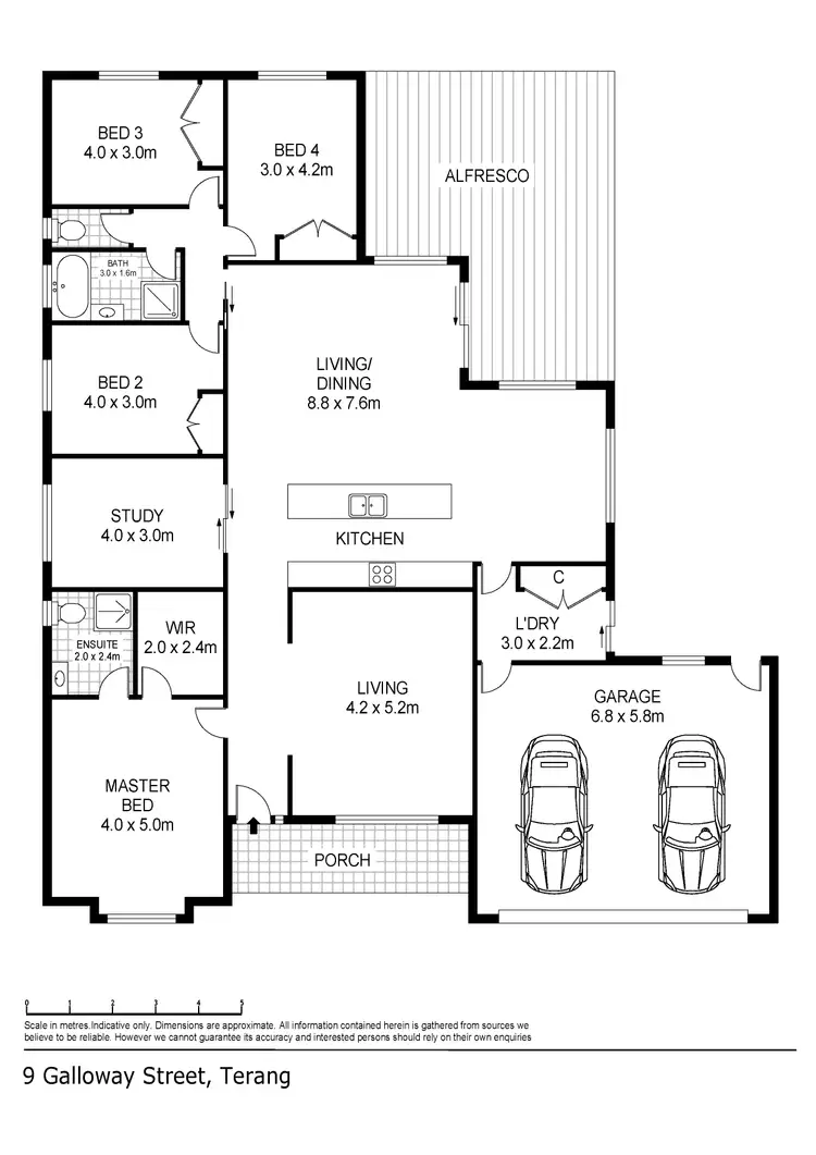 Floorplan of Homely house listing, 9 Galloway Street, Terang VIC 3264