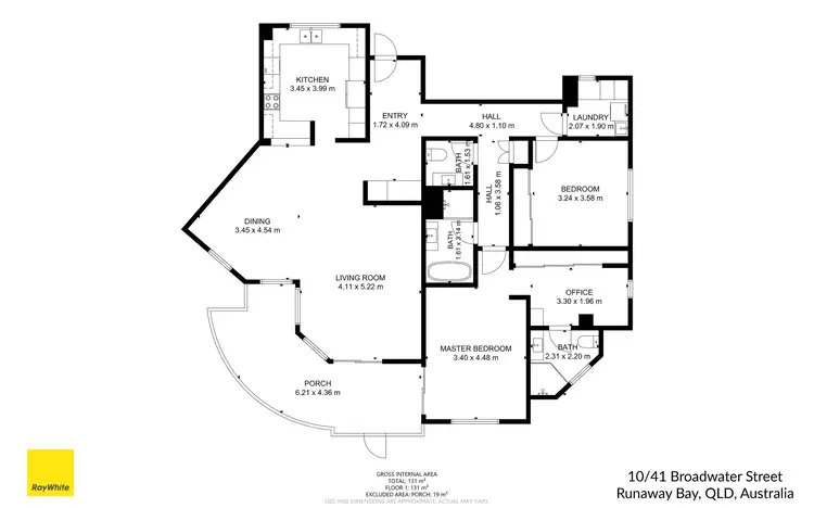 Floorplan of Homely apartment listing, 10/41A Broadwater Street, Runaway Bay QLD 4216