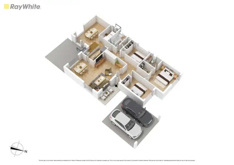 Floorplan of Homely house listing, 3 Newlands Court, Clarinda VIC 3169