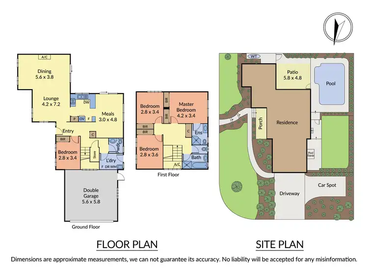 Floorplan of Homely house listing, 44 Riddell Road, Wantirna South VIC 3152