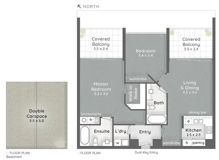 Floorplan of Homely apartment listing, 504/2865 Gold Coast Highway, Surfers Paradise QLD 4217