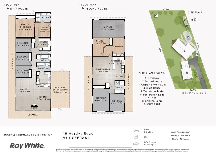 Floorplan of Homely house listing, 49 Hardys Road, Mudgeeraba QLD 4213