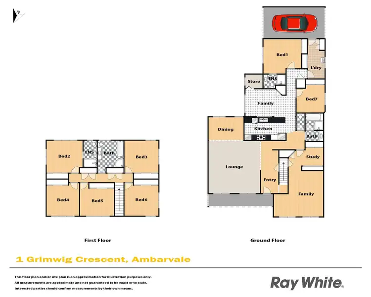 Floorplan of Homely house listing, 1 Grimwig Crescent, Ambarvale NSW 2560