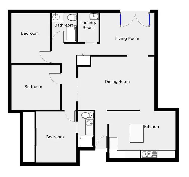 Floorplan of Homely house listing, 83 Cherry Avenue, Mildura VIC 3500