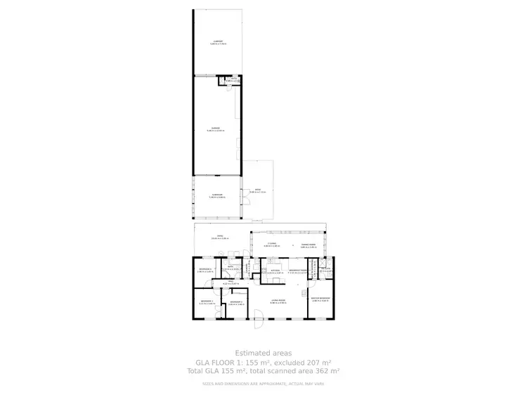 Floorplan of Homely house listing, 5 Grove Street, Spring Hill NSW 2800