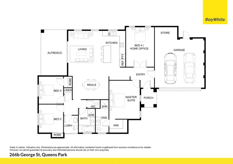 Floorplan of Homely house listing, 266B George Street, Queens Park WA 6107
