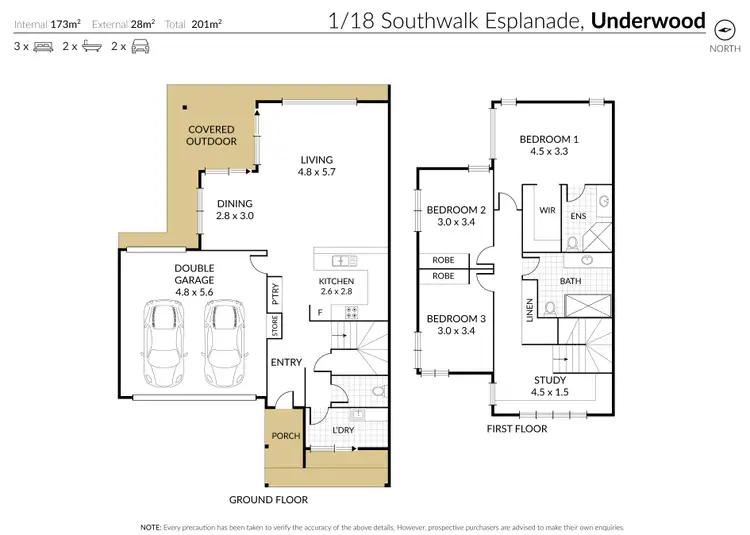 Floorplan of Homely house listing, 18a Southwalk Esplanade, Underwood QLD 4119
