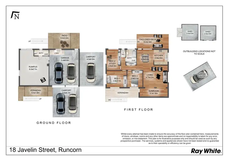 Floorplan of Homely house listing, 18 Javelin Street, Runcorn QLD 4113
