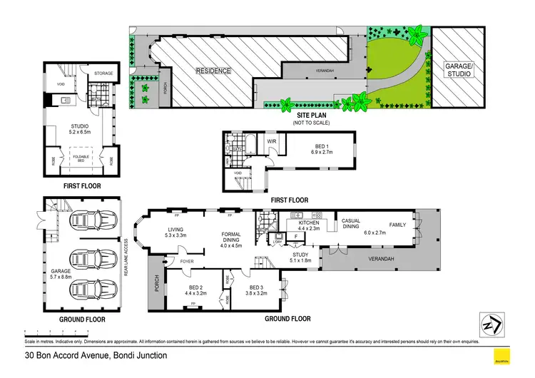 Floorplan of Homely house listing, 30 Bon Accord Avenue, Bondi Junction NSW 2022