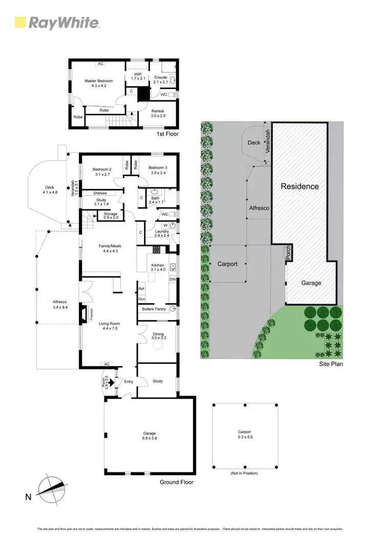 Floorplan of Homely house listing, 13 The Crest, Frankston South VIC 3199