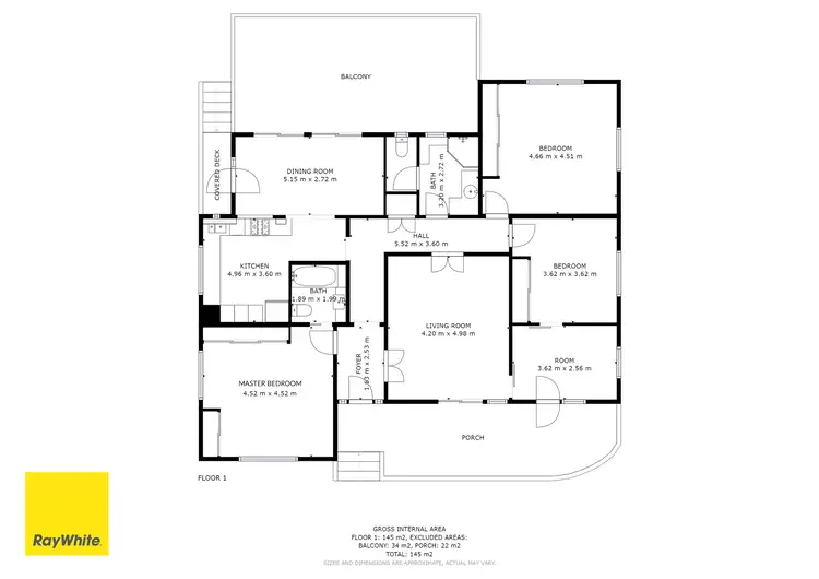 Floorplan of Homely house listing, 244 Queens Parade, Brighton QLD 4017
