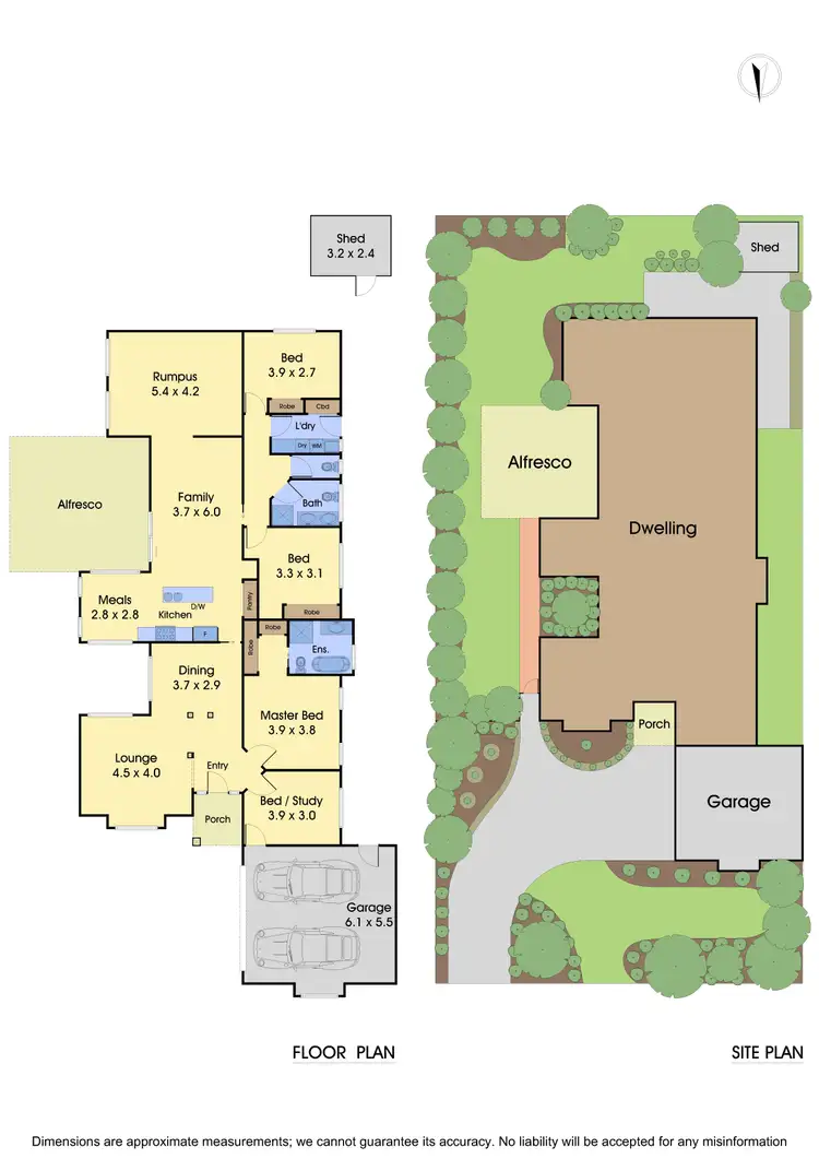 Floorplan of Homely house listing, 445 Dandelion Drive, Rowville VIC 3178