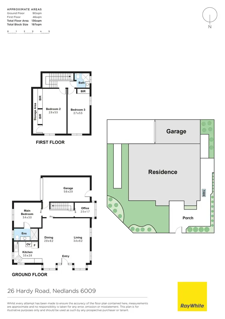 Floorplan of Homely house listing, 26 Hardy Road, Nedlands WA 6009