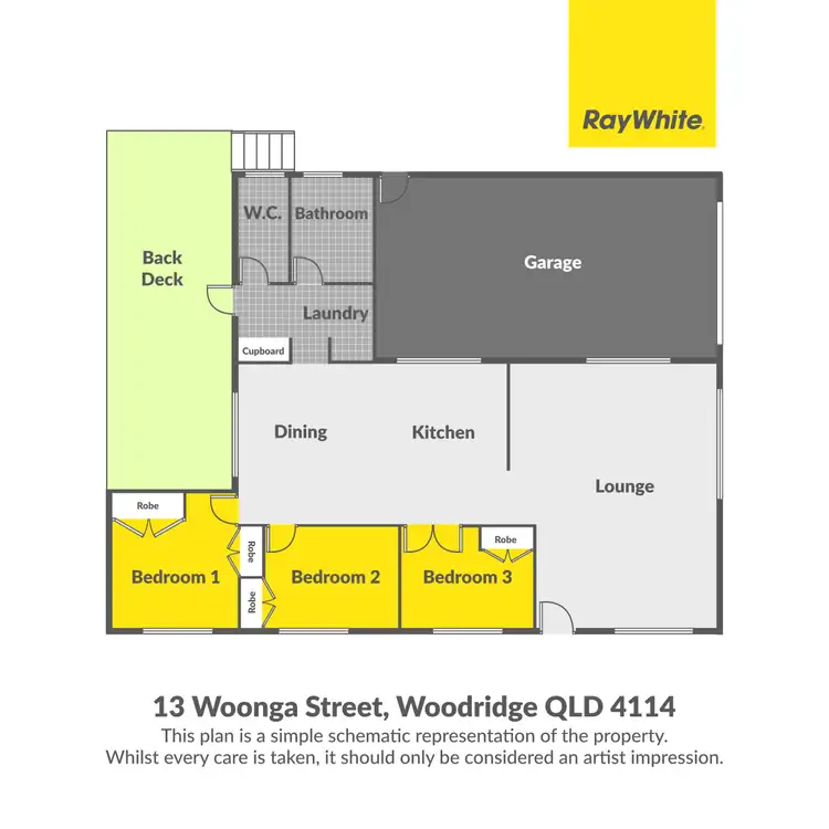 Floorplan of Homely house listing, 13 Woonga Street, Woodridge QLD 4114
