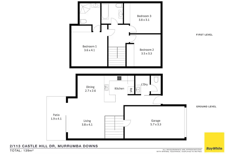 Floorplan of Homely house listing, 2/113 Castle Hill Drive, Murrumba Downs QLD 4503