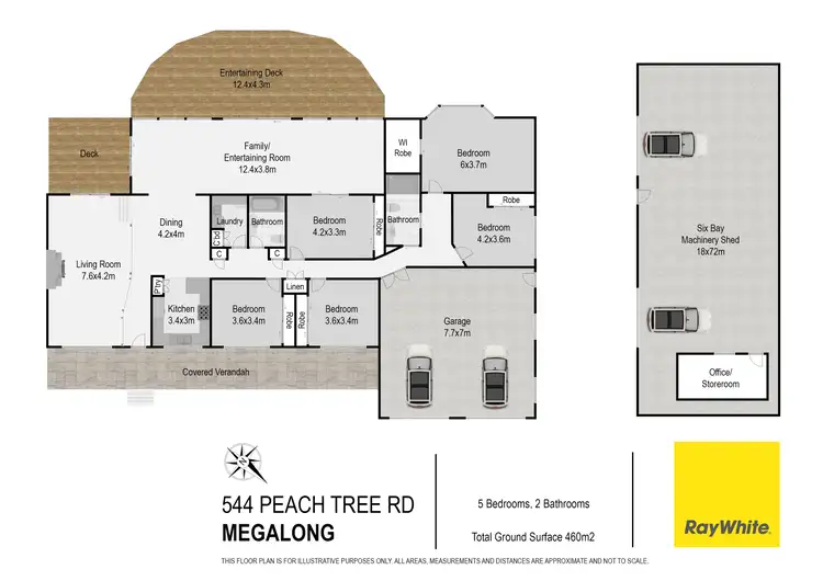 Floorplan of Homely house listing, 544 Peach Tree Road, Megalong NSW 2785