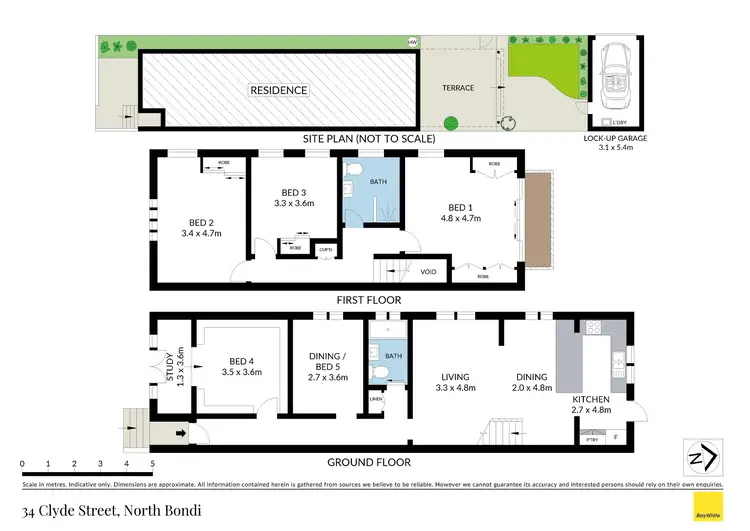Floorplan of Homely house listing, 34 Clyde Street, North Bondi NSW 2026