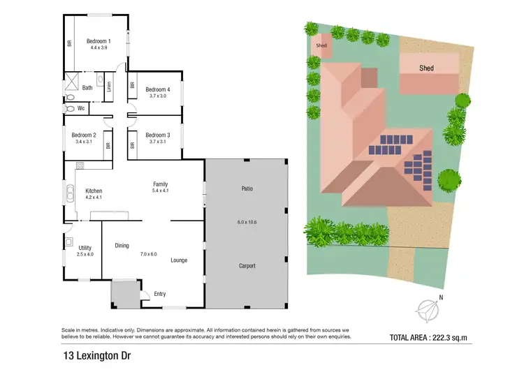 Floorplan of Homely house listing, 13 Lexington Drive, Wulguru QLD 4811