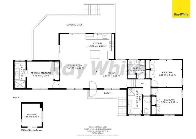 Floorplan of Homely house listing, 14 Caitlin Place, Bli Bli QLD 4560