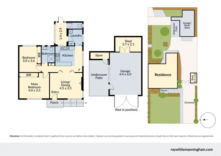 Floorplan of Homely house listing, 28 Elliott Street, Heidelberg Heights VIC 3081