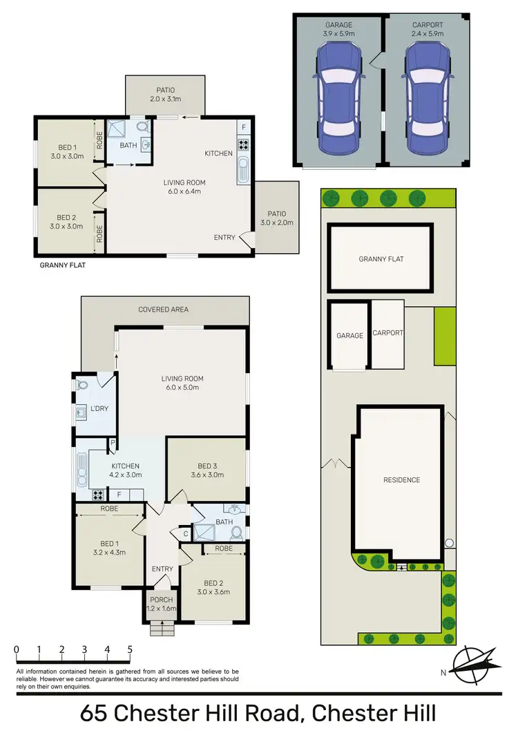 Floorplan of Homely house listing, 65 Chester Hill Road, Chester Hill NSW 2162
