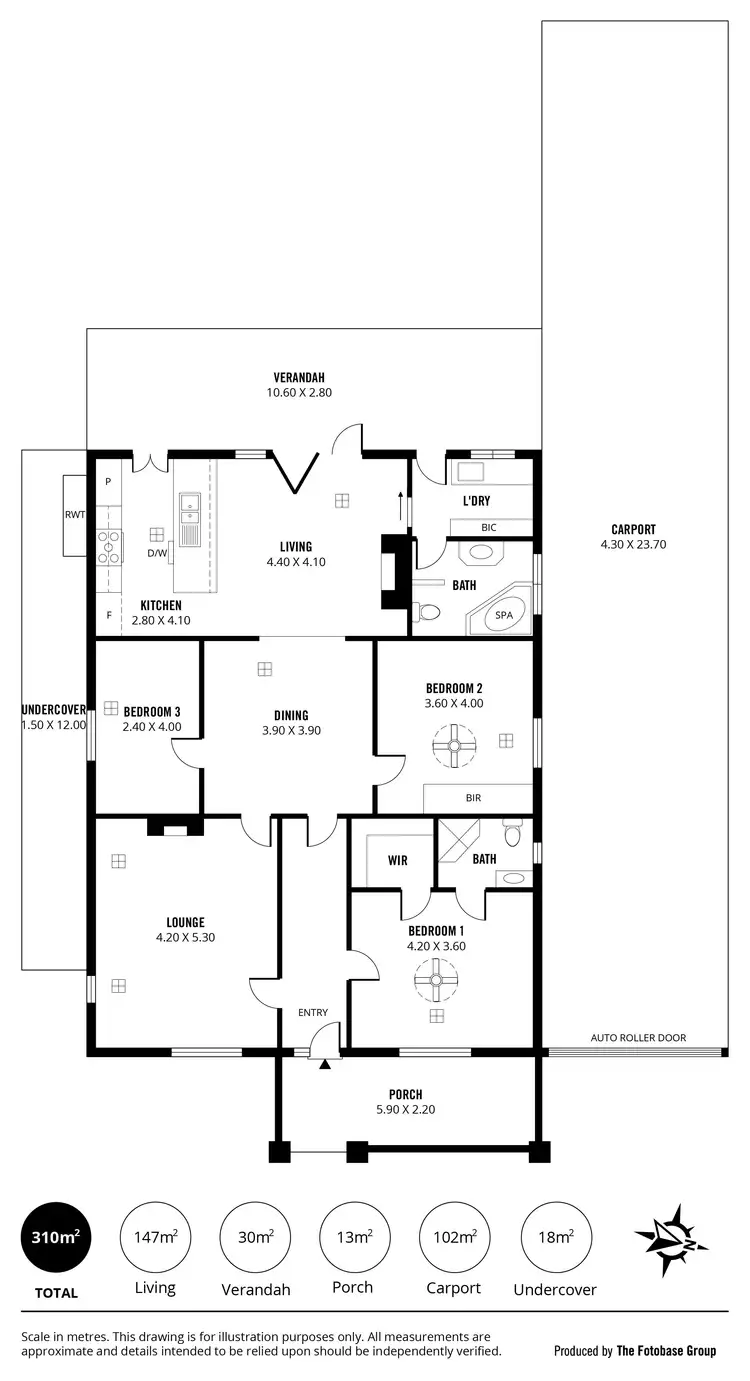 Floorplan of Homely house listing, 29 Gloucester Street, Largs Bay SA 5016