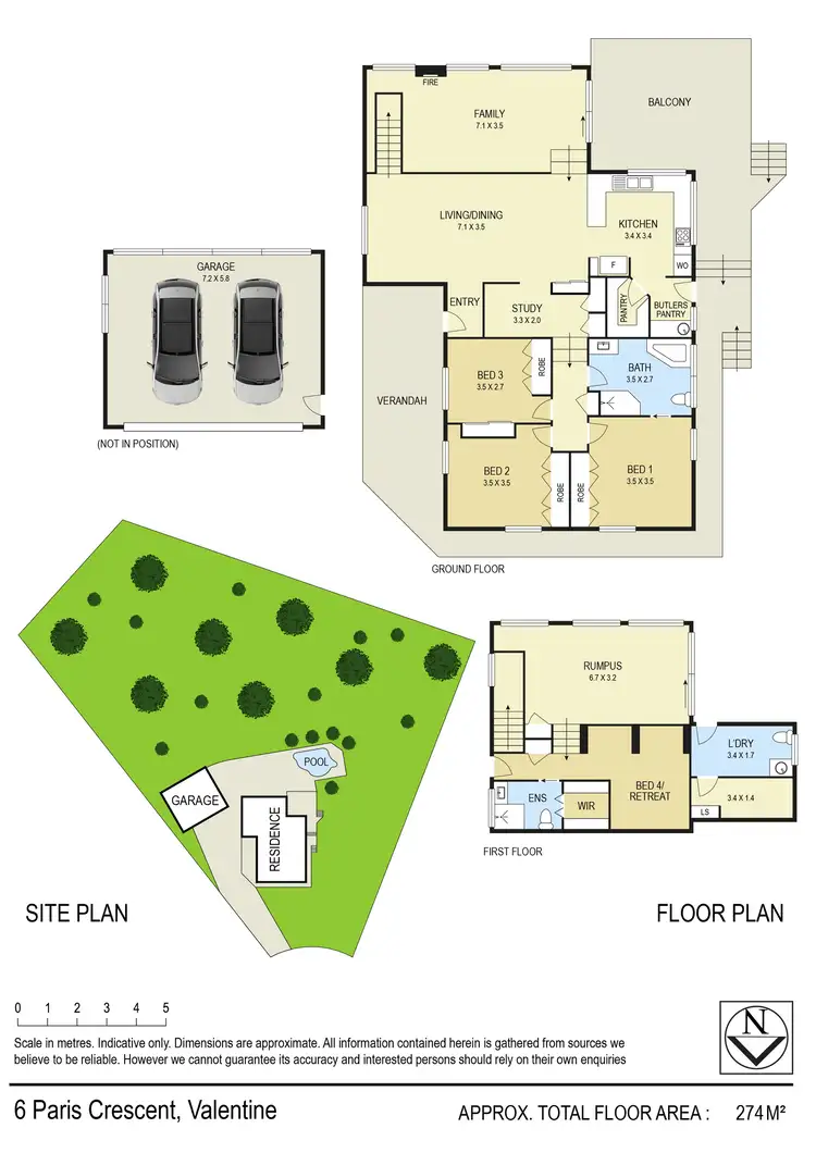 Floorplan of Homely house listing, 6 Paris Crescent, Valentine NSW 2280