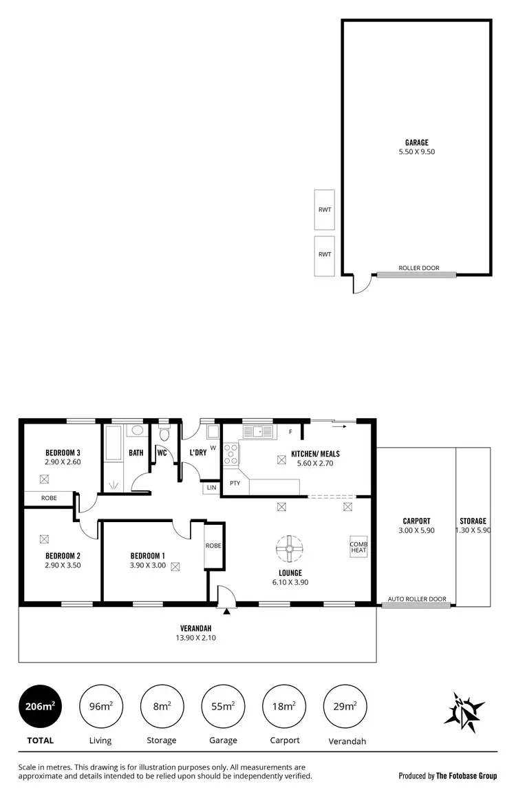 Floorplan of Homely house listing, 29 Allman Crescent, Aberfoyle Park SA 5159