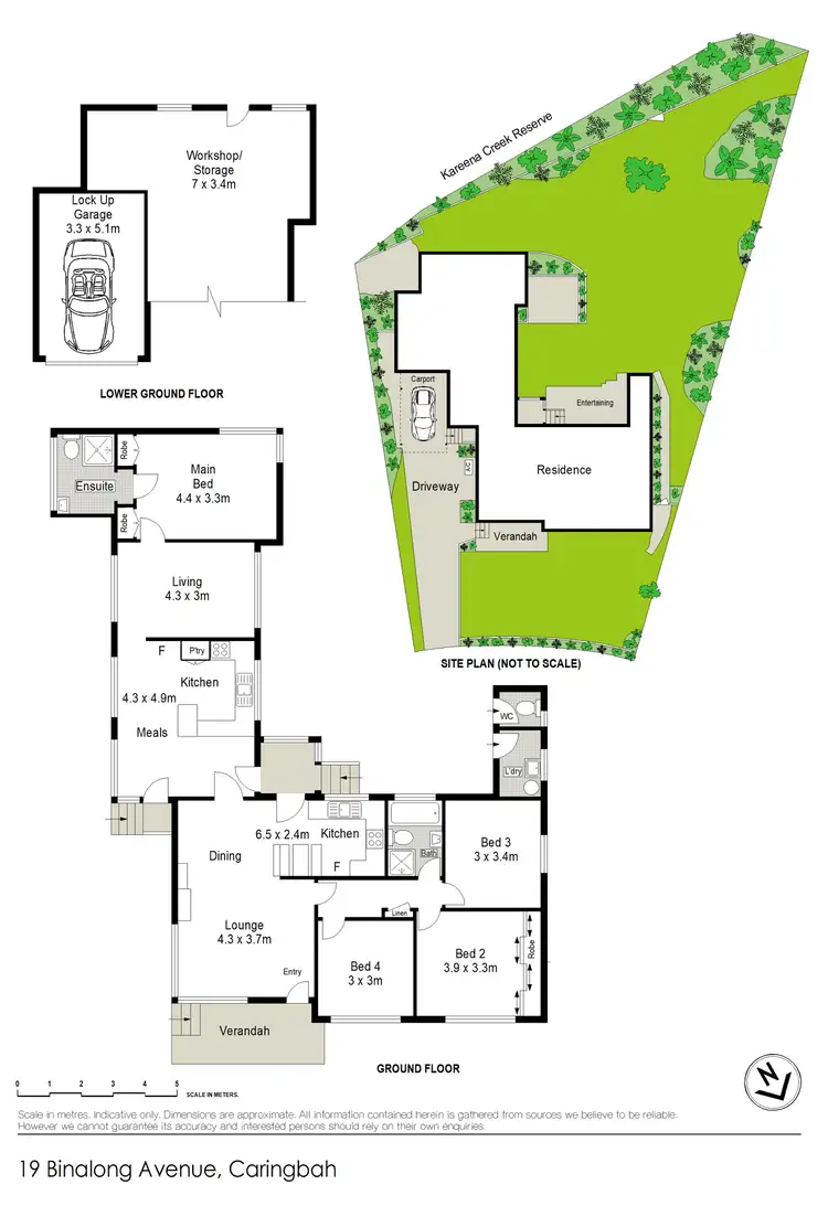 Floorplan of Homely house listing, 19 Binalong Avenue, Caringbah NSW 2229