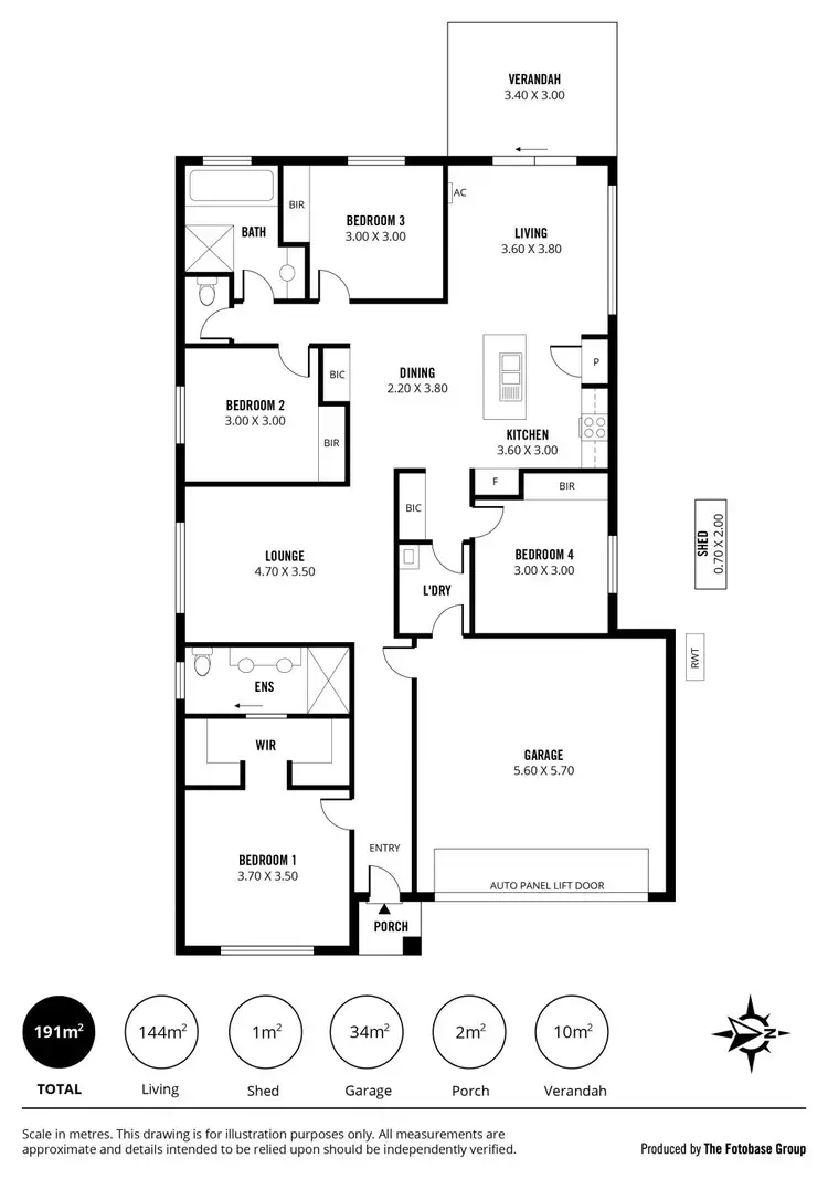 Floorplan of Homely house listing, 57 Bluestone Drive, Mount Barker SA 5251