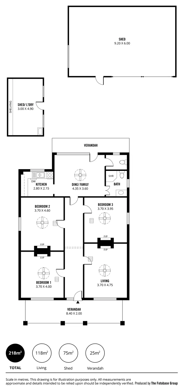 Floorplan of Homely house listing, 5 Allenby Road, Ottoway SA 5013