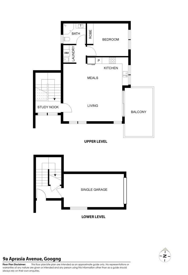 Floorplan of Homely townhouse listing, 9a Aprasia Avenue, Googong NSW 2620