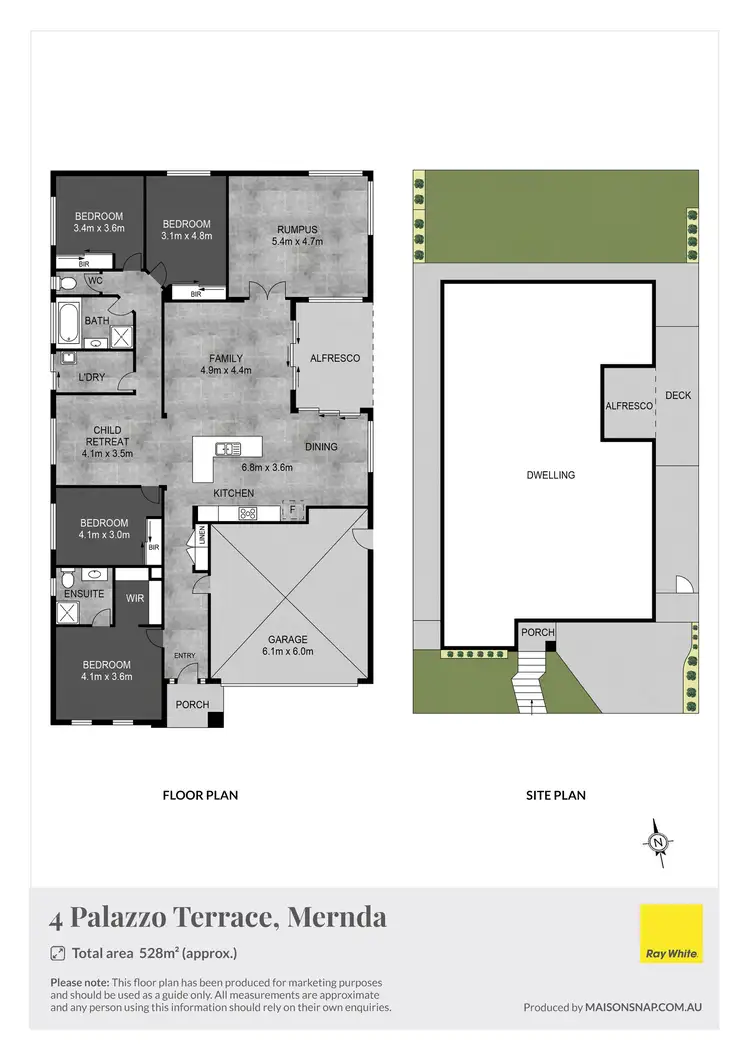 Floorplan of Homely house listing, 4 Palazzo Terrace, Mernda VIC 3754