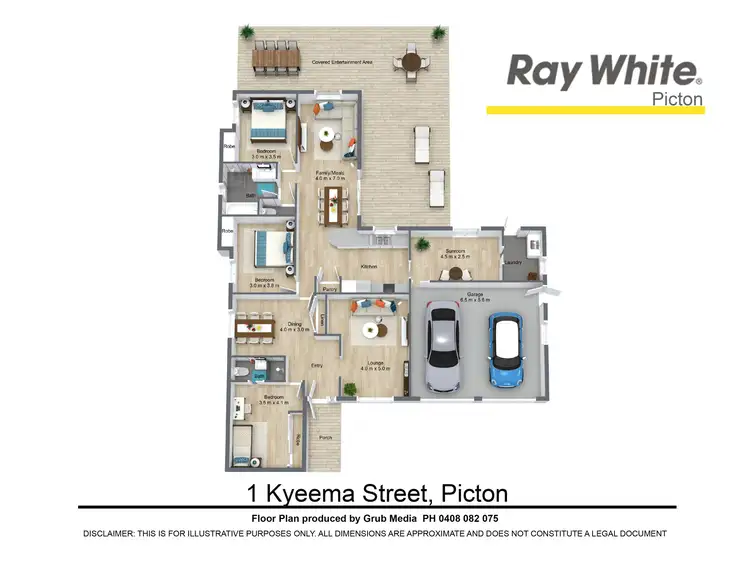 Floorplan of Homely house listing, 1 Kyeema Street, Picton NSW 2571