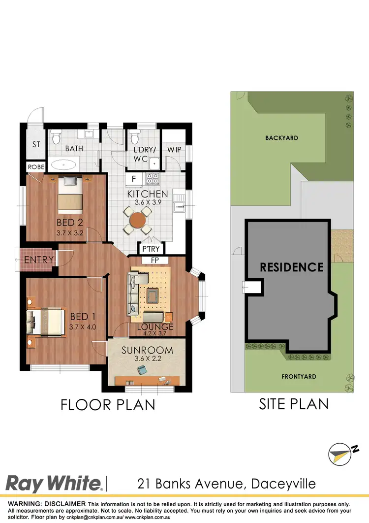 Floorplan of Homely house listing, 21 Banks Avenue, Daceyville NSW 2032