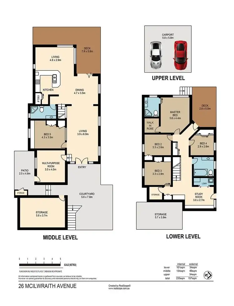 Floorplan of Homely house listing, 26 McIlwraith, Balmoral QLD 4171